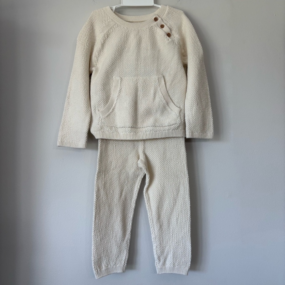Little Planet by Carter's Organic Cotton Sweater Knit Pullover Set Size 24 Month